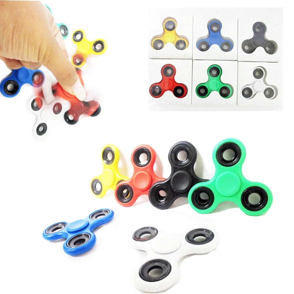 3 Gyro Fidget Spinner Stress Relief Hand Focus Desk Toy Fun ADHD Autism Finger