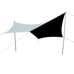 520x420cm Hexagon Camping Tent Tarp | Waterproof | UV Protection | Sunshade Canopy Shelter | Camping | Hiking | Picnic