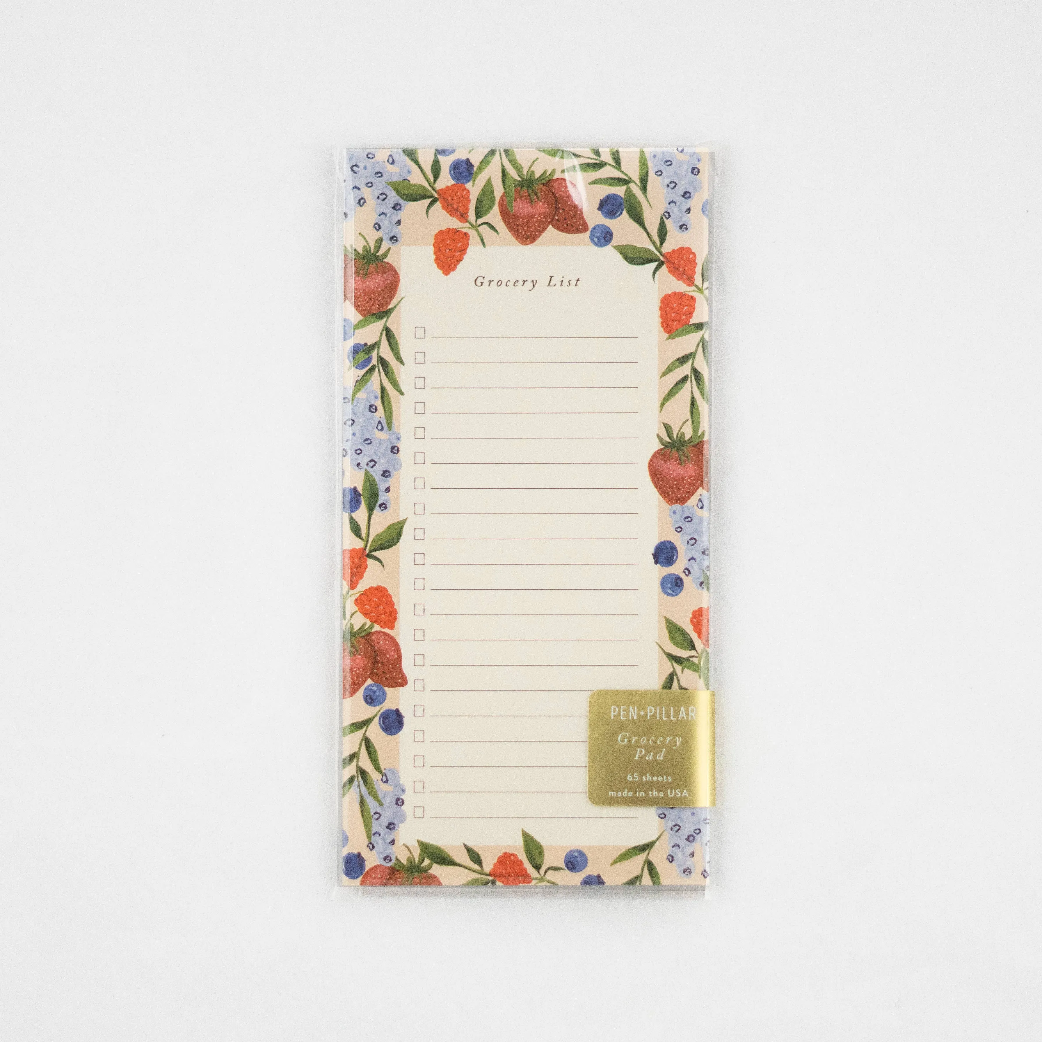 Berry Grocery Notepad