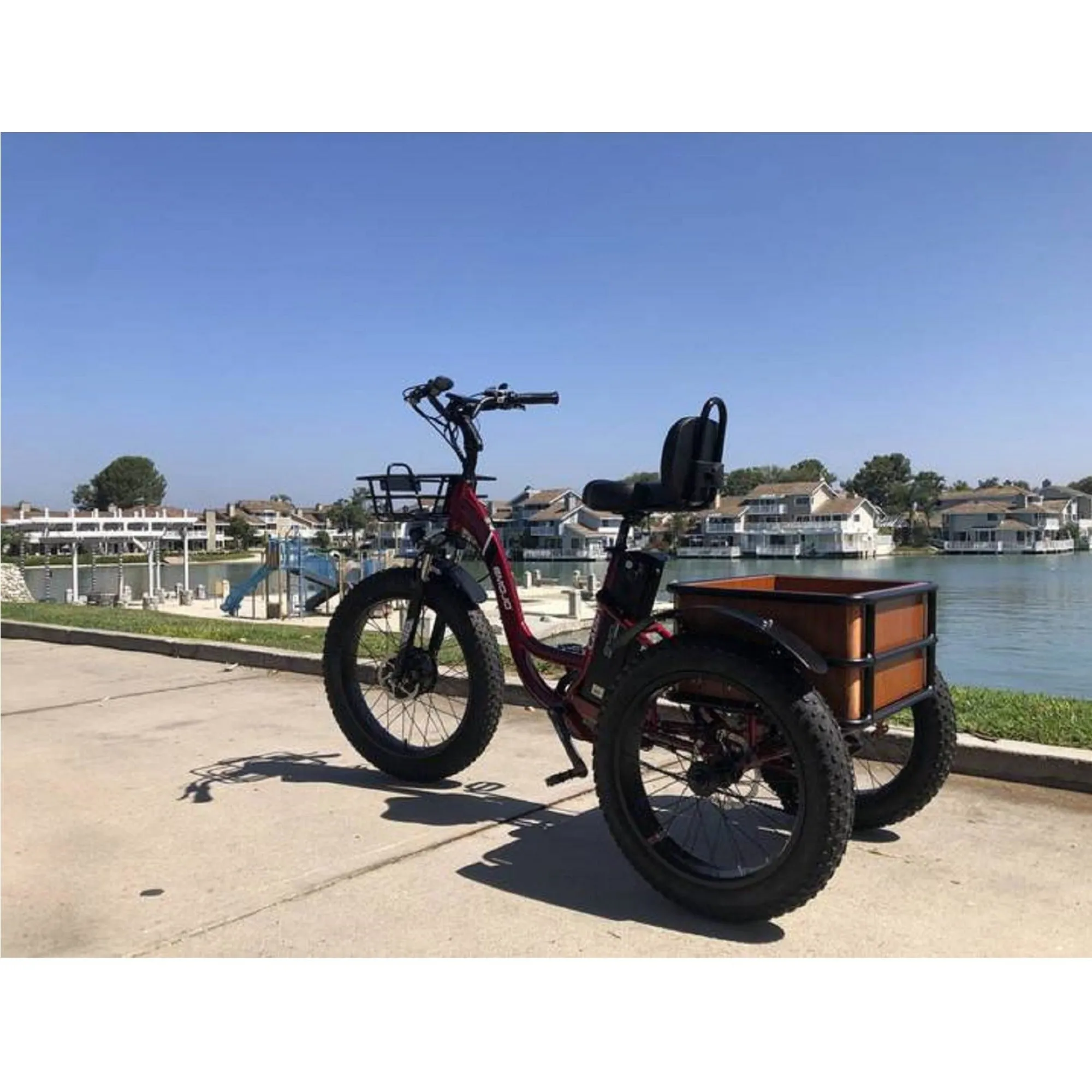 Emojo 500W Caddy PRO Step Through Electric Trike