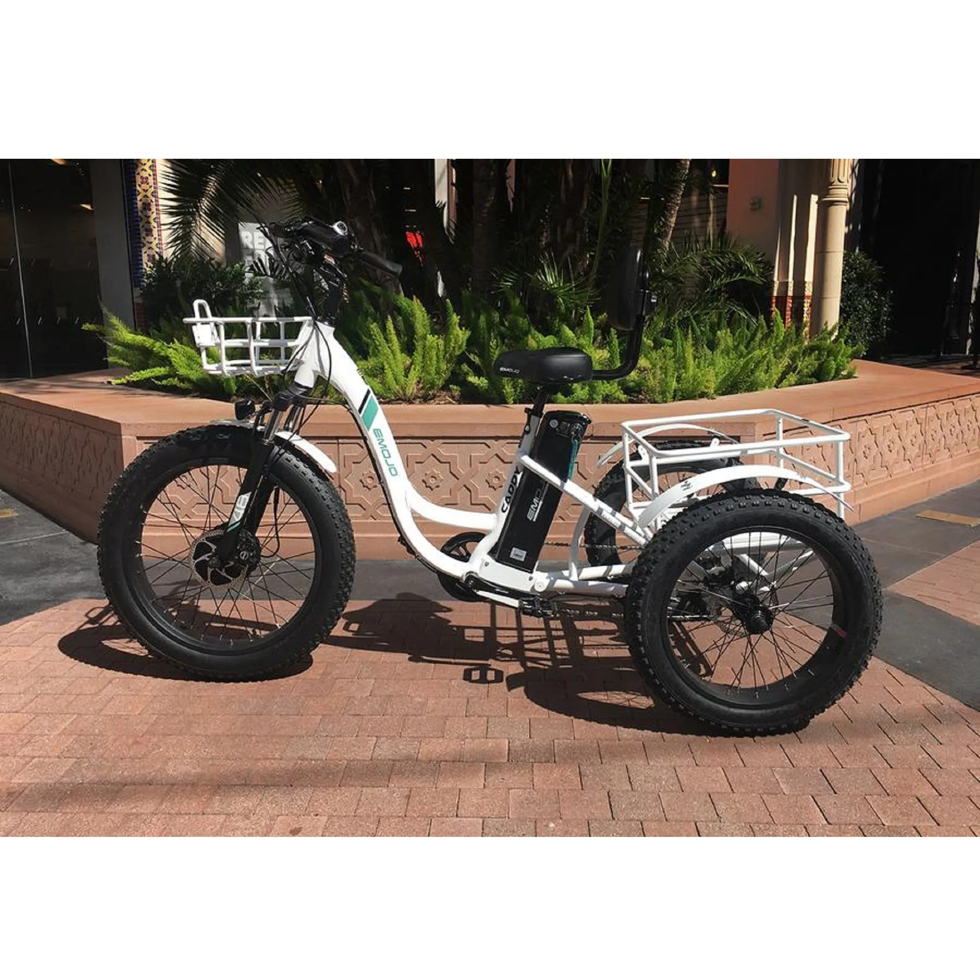 Emojo 500W Caddy PRO Step Through Electric Trike