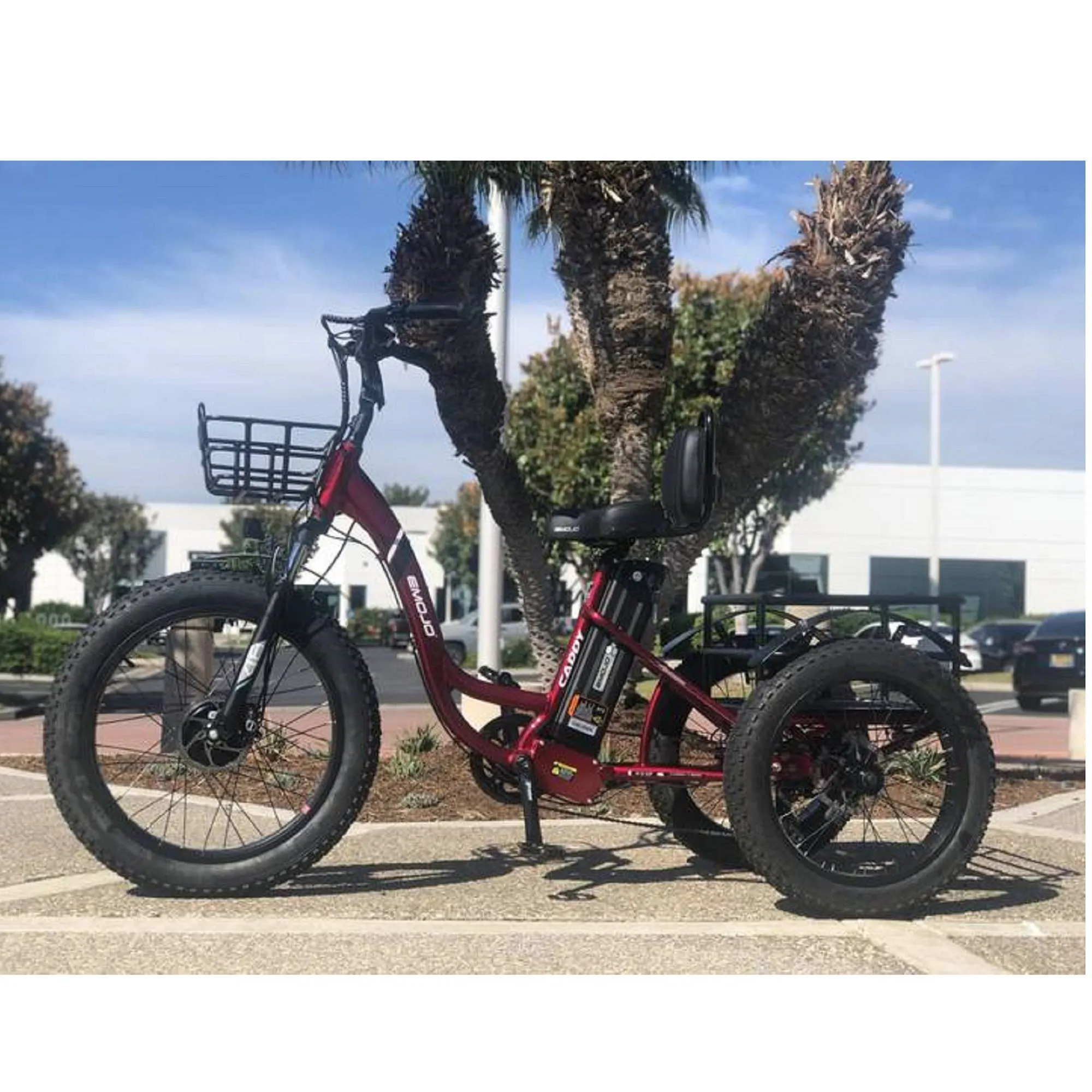 Emojo 500W Caddy PRO Step Through Electric Trike
