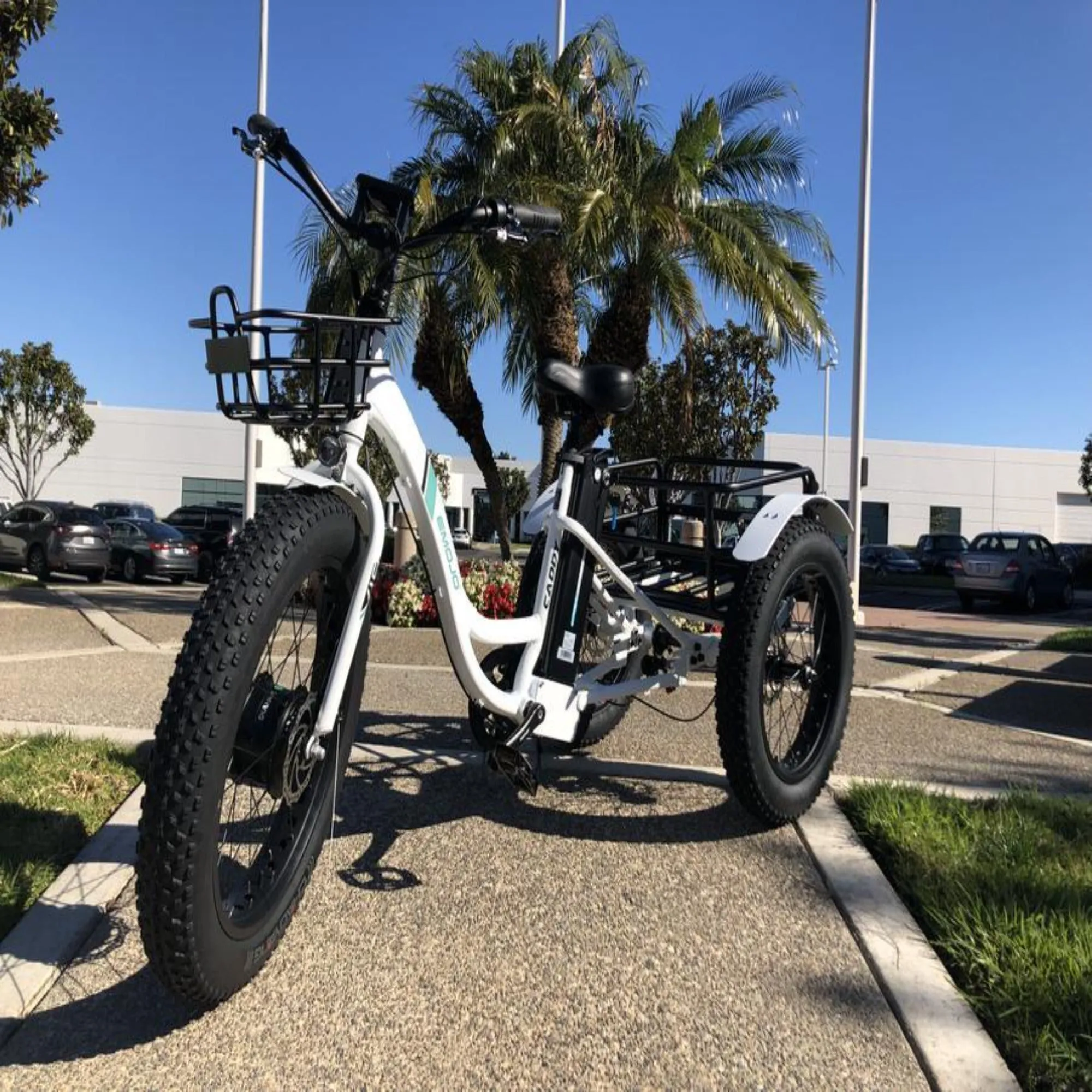 Emojo 500W Caddy Step Through Electric Trike