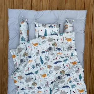 Happy Animal Tribe Bedding Set
