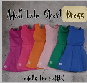 Ladies Lulu Skort Dresses
