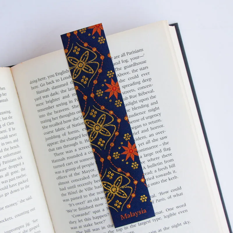 Life Design Studio: Woven Batik Bookmark