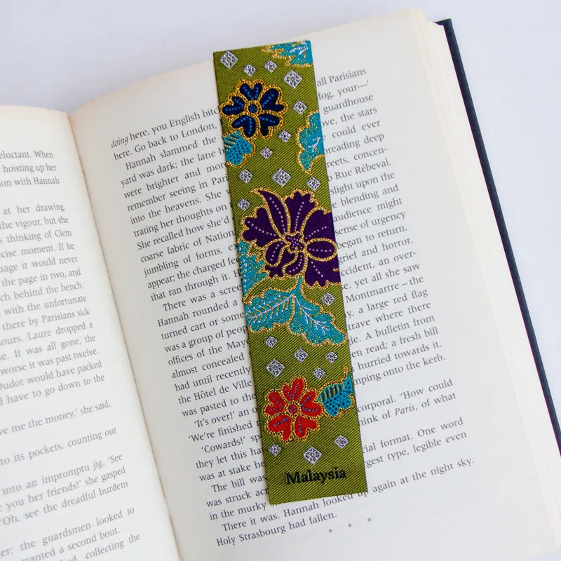 Life Design Studio: Woven Batik Bookmark