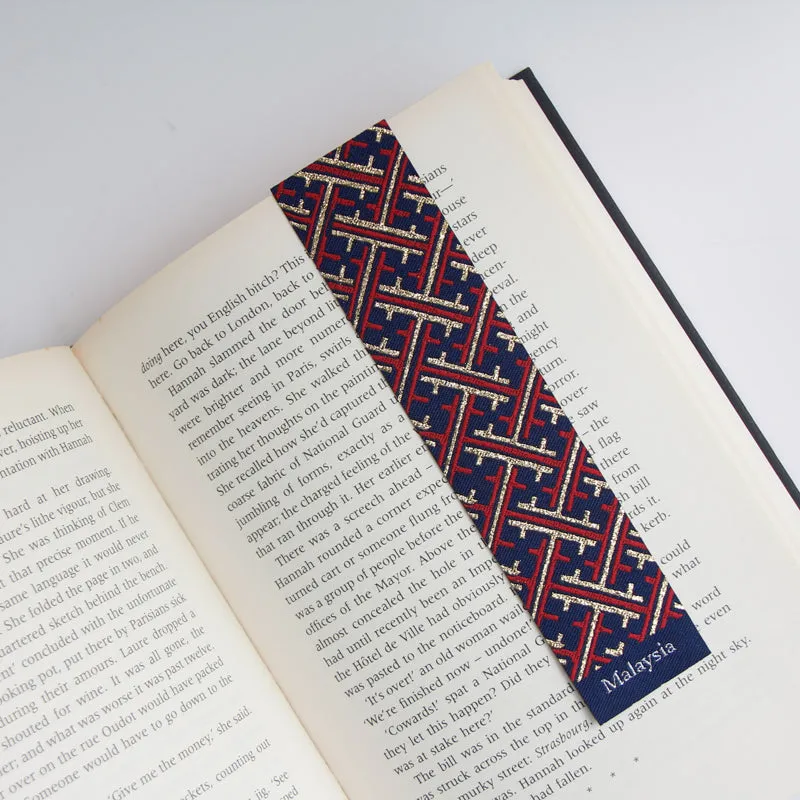 Life Design Studio: Woven Songket Bookmark