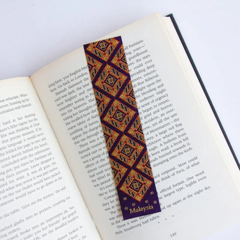 Life Design Studio: Woven Songket Bookmark