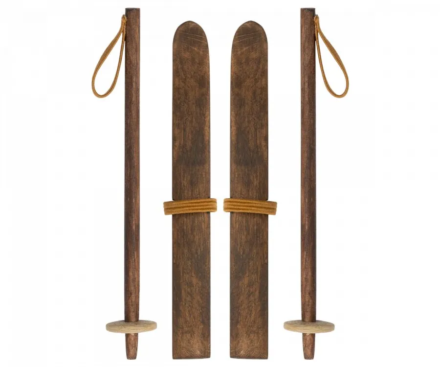 Maileg | Ski & Ski Poles for Big Sister / Brother Mouse