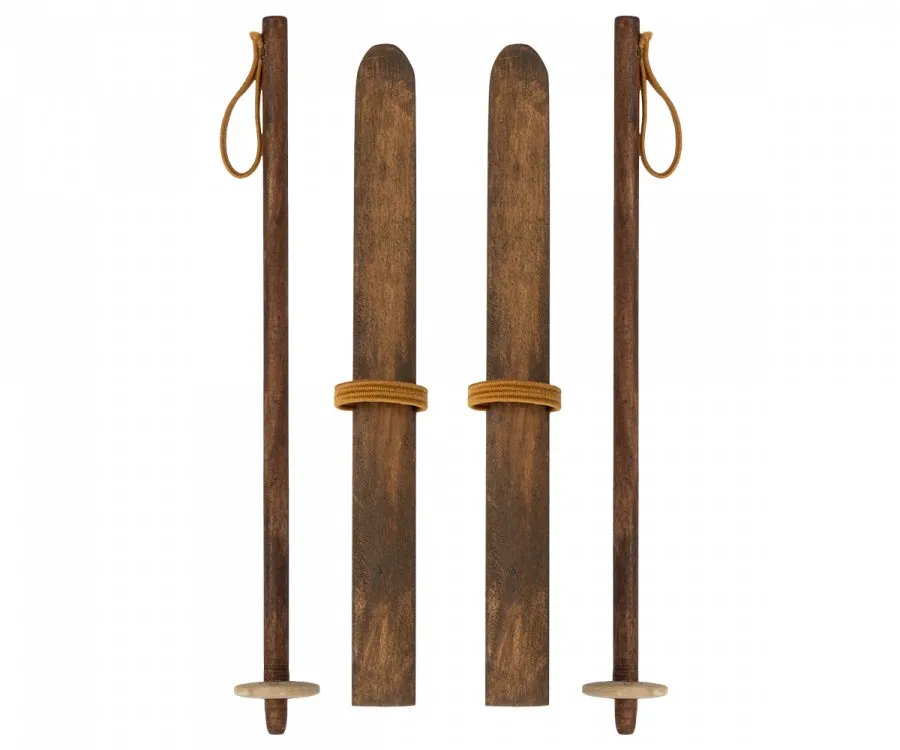 Maileg | Ski & Ski Poles for Mum / Dad Mouse