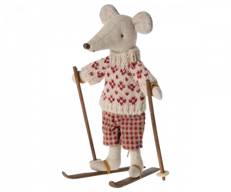 Maileg | Ski & Ski Poles for Mum / Dad Mouse