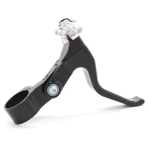 Paul,Brake Lvr,Love Cmpct,Pr Blk,2 Finger,Long Cble Pull Love Lever Compact Paul Component Engineering Brakelever