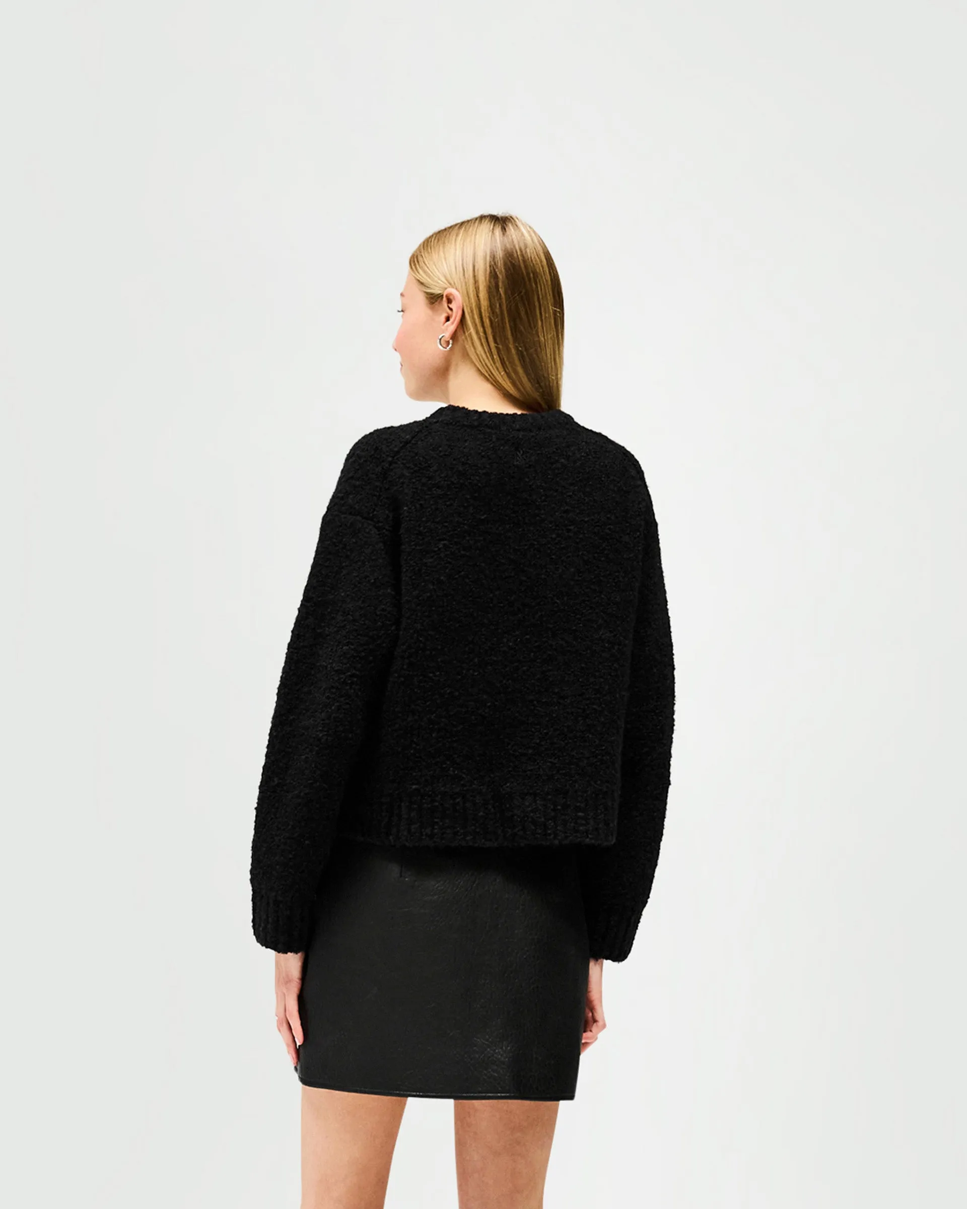 Spin Sweater - Jet Black