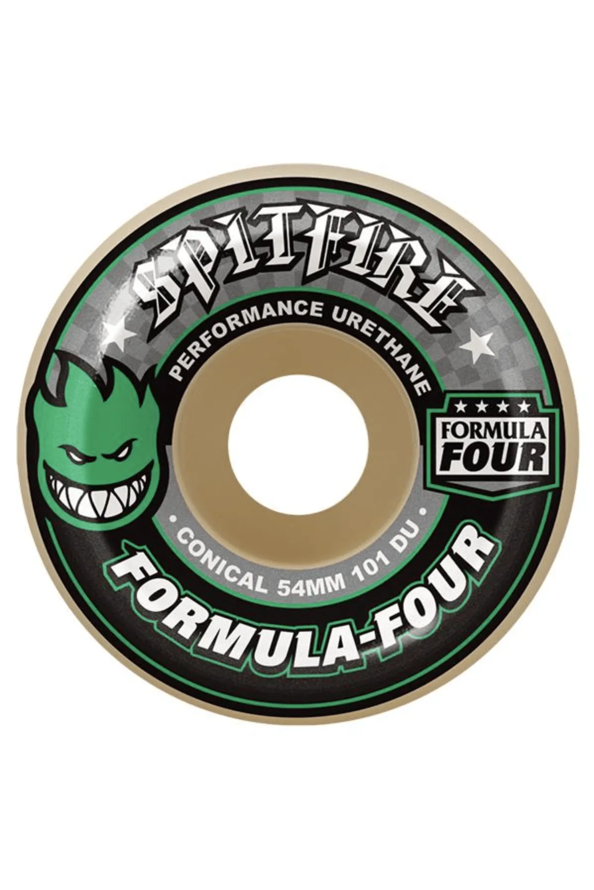 SPITFIRE WHEEL FORMULA FOUR 101DU CONICAL PERFORMANCE URETHANE - 52MM