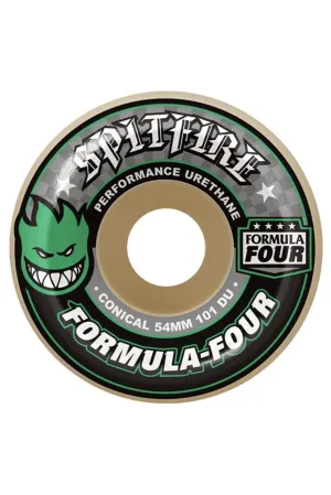 SPITFIRE WHEEL FORMULA FOUR 101DU CONICAL PERFORMANCE URETHANE - 52MM