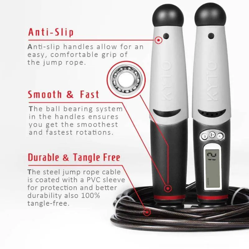 Ultra - Skip Rope Jump Rope with Digital Counter